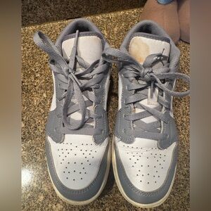 Kids Air Jordan 1 Low 'Vintage Grey'